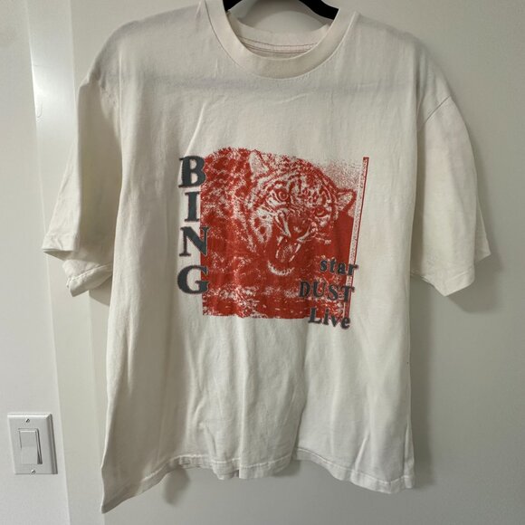 Anine Bing Georgie Panther Stardust Live Tee size Small - Picture 2 of 6